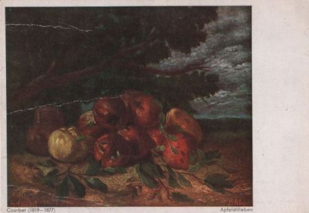 Courbet Apfelstilleben Courbet Apfelstilleben