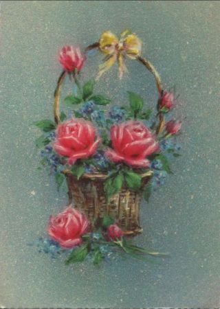 Rosen im Korb Rosen im Korb
