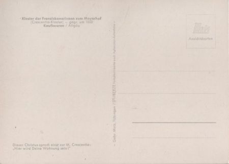 Kaufbeuren Franziskanerinnen zum Mayerhof Kaufbeuren Franziskanerinnen zum Mayerhof