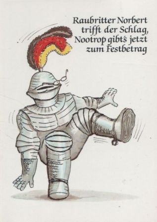 Raubritter Norbert trifft der Schlag Raubritter Norbert trifft der Schlag
