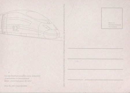 ICE Wohlfahrtsmarken