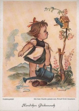 Herzlichen Glückwunsch Kind mit Vogel Herzlichen Glückwunsch Kind mit Vogel