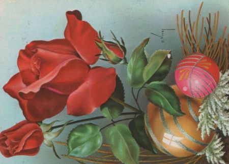 Rose und Kugeln Rose und Kugeln