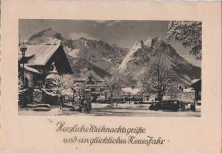 Herzliche Weihnachtsgrüße Winter im Gebirge Herzliche Weihnachtsgrüße Winter im Gebirge