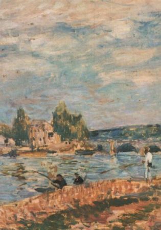 Alfred Sisley Der Kanal Alfred Sisley Der Kanal