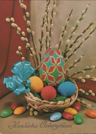 Herzliche Ostergrüße Eier Herzliche Ostergrüße Eier