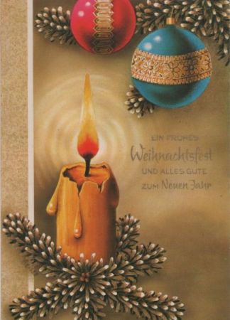 Frohes Weihnachtsfest Kerze Frohes Weihnachtsfest Kerze