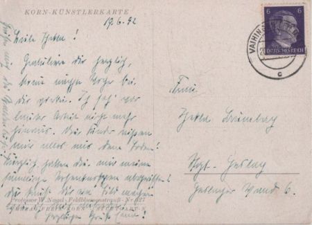 Professor W. Nagel Feldblumenstrauß Professor W. Nagel Feldblumenstrauß