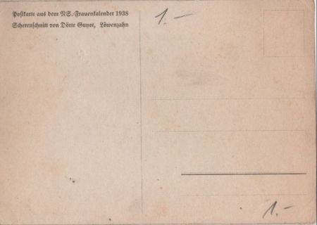 Löwenzahn Frauenkalender 1938 Löwenzahn Frauenkalender 1938