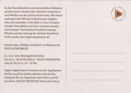 Whisky trifft Wasser Whisky trifft Wasser