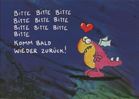 Komm bald zurück Bitte Komm bald zurück Bitte