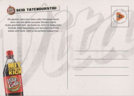 Vita Cola Werbung Vita Cola Werbung