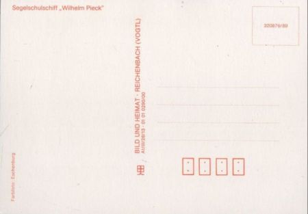 Wilhelm Pieck Segelschulschiff Wilhelm Pieck Segelschulschiff