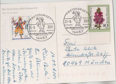BLC Cynde Fujino Sonderstempel