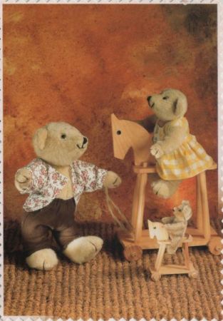 Teddybären Familie Teddybären Familie