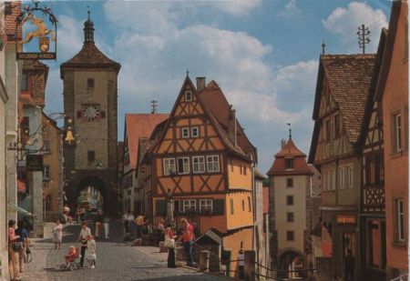 Rothenburg ob der Tauber - Plönlein Rothenburg ob der Tauber - Plönlein