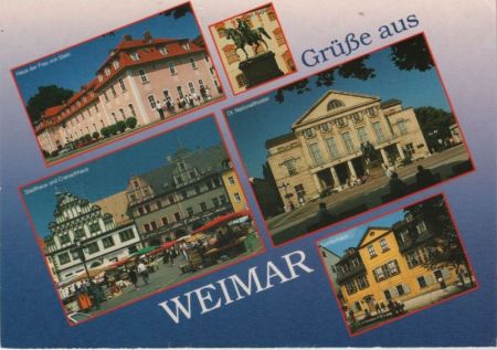 Weimar - 4 Bilder Weimar - 4 Bilder