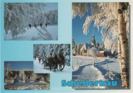 Altenberg-Schellerhau - 4 Winterbilder Altenberg-Schellerhau - 4 Winterbilder