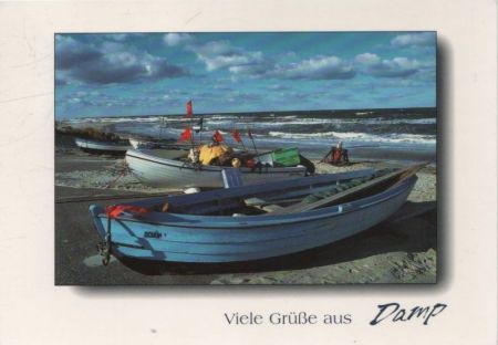 Damp - Boote am Strand Damp - Boote am Strand