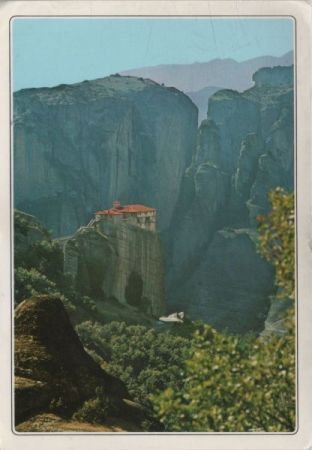 Kalambaka, Kloster Meteora - Griechenland - schroffe Felsen Kalambaka, Kloster Meteora - Griechenland - schroffe Felsen