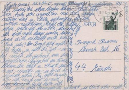 Heidelberg (Neckar) - Brücke von oben