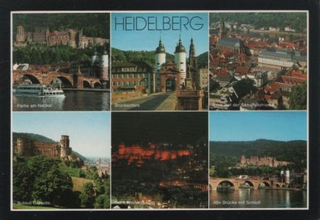 Heidelberg (Neckar) - 6 Bilder Heidelberg (Neckar) - 6 Bilder