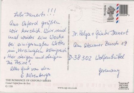 Oxford - Großbritannien - aus der Luft Oxford - Großbritannien - aus der Luft