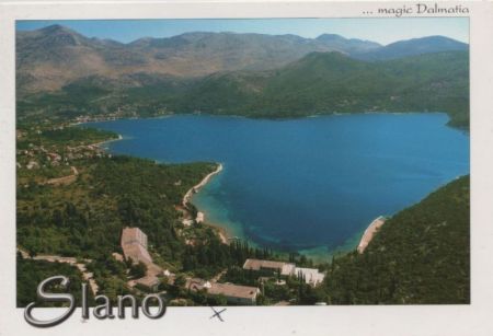 Slano - Kroatien - aus der Luft Slano - Kroatien - aus der Luft