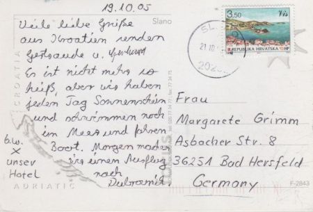 Slano - Kroatien - aus der Luft Slano - Kroatien - aus der Luft