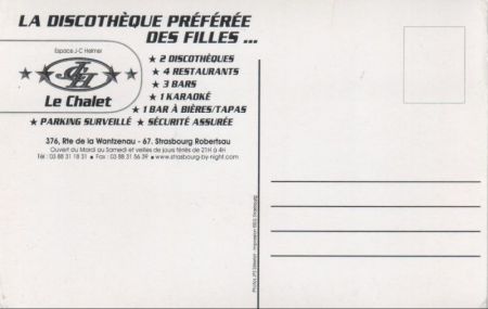 Strasbourg - Frankreich - Discoteque Strasbourg - Frankreich - Discoteque