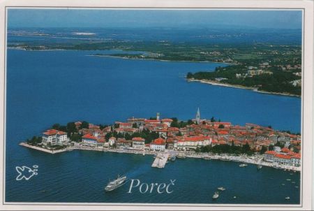 Porec - Kroatien - von oben Porec - Kroatien - von oben