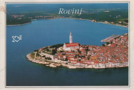 Rovinj - Kroatien - von oben Rovinj - Kroatien - von oben