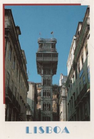 Lissabon - Lisboa - Portugal - Elevador de Santa Justa Lissabon - Lisboa - Portugal - Elevador de Santa Justa