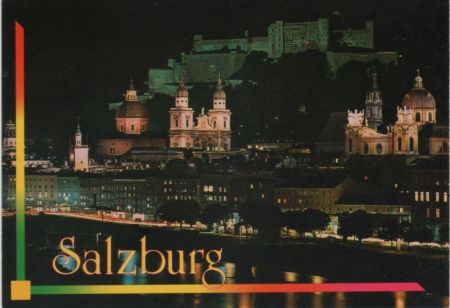 Salzburg - Österreich - bei Nacht Salzburg - Österreich - bei Nacht