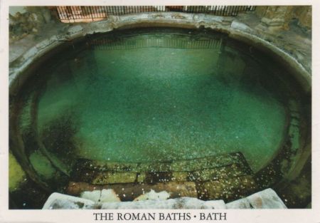 Römisches Bad blaugrünes Wasser Römisches Bad blaugrünes Wasser