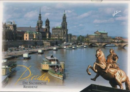 Dresden - Blick über Wasser Dresden - Blick über Wasser