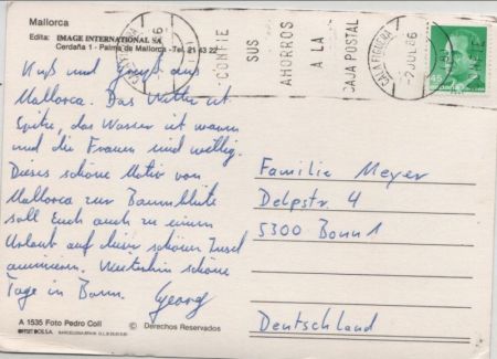 Mallorca - Spanien - Blühende Bäume