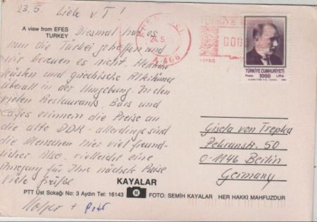 Efes - Ephesos - Türkei - Ansicht Efes - Ephesos - Türkei - Ansicht