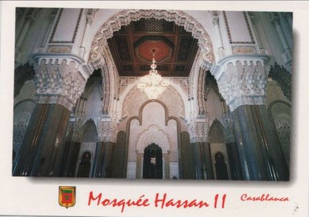Casablanca - Marokko - Mosquee Hasan II Casablanca - Marokko - Mosquee Hasan II