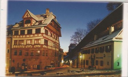 Nürnberg - Dürerhaus im Schnee Nürnberg - Dürerhaus im Schnee