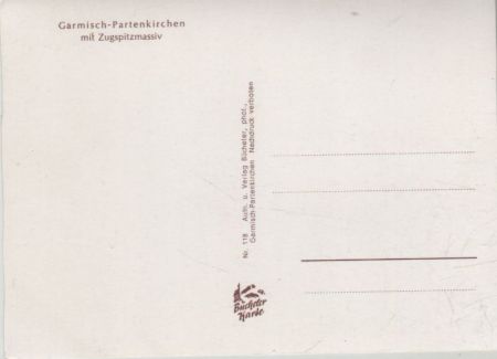 Garmisch-Partenkirchen - mit Zugspitzmassiv