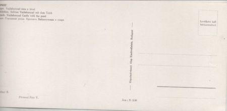 Budapest - Ungarn - Schloss Vajdhunyad