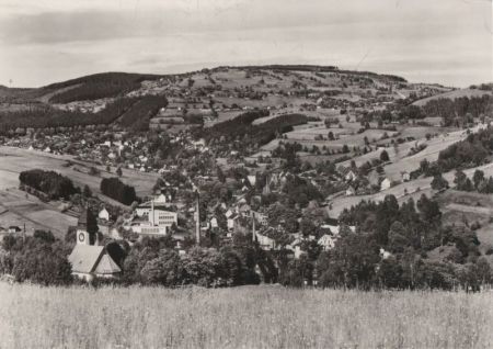 Klingenthal / Sachsen - Blick zum Aschberg Klingenthal / Sachsen - Blick zum Aschberg