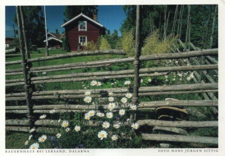 Dalarna - Schweden - Bauernhaus bei Leksand Dalarna - Schweden - Bauernhaus bei Leksand