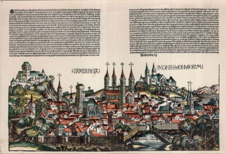 Bamberg - alte Ansicht Bamberg - alte Ansicht