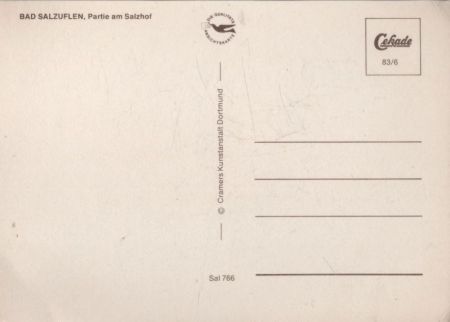 Bad Salzuflen - Partie am Salzhof Bad Salzuflen - Partie am Salzhof