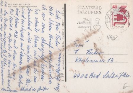 Bad Salzuflen - Am alten Bürgermeisterhaus Bad Salzuflen - Am alten Bürgermeisterhaus