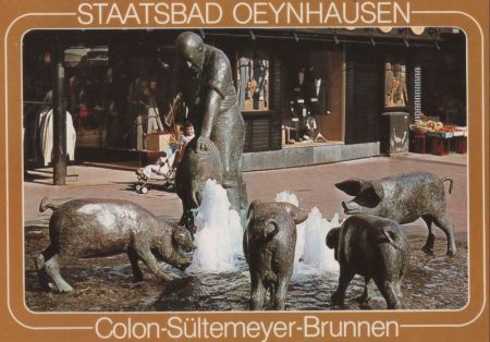 Bad Oeynhausen - Colon-Sültemeyer-Brunnen Bad Oeynhausen - Colon-Sültemeyer-Brunnen