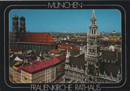 München - Frauenkirche und Rathaus München - Frauenkirche und Rathaus