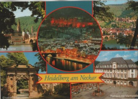 Heidelberg (Neckar) - 5 Bilder Heidelberg (Neckar) - 5 Bilder